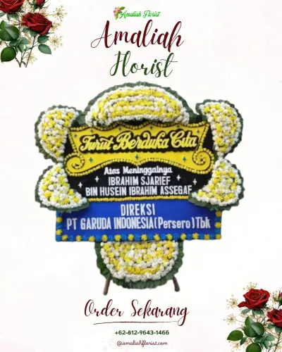 Papan Bunga Duka di Rumah Duka Ydsp (yayasan Dana Sosial Priangan)