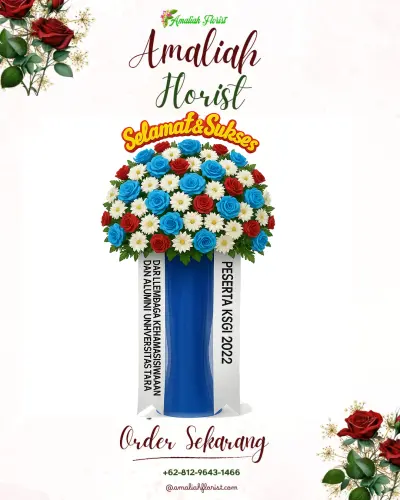 Standing Flower di Rumah Duka Ydsp (yayasan Dana Sosial Priangan)